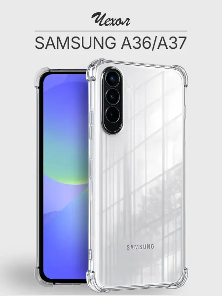 Мобимания Чехол Samsung А36 5G прозрачный противоударный