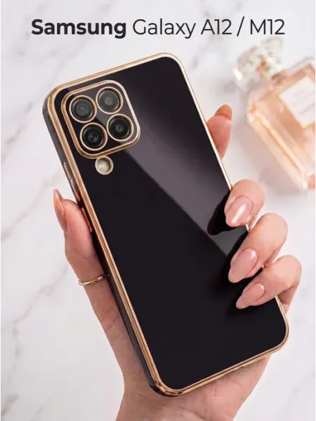 URBAZZA Глянцевый чехол на Samsung Galaxy A12, Samsung Galaxy M12