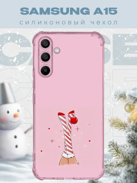 PRINTberries Новогодний чехол для телефона Samsung A15 рождество