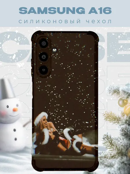 PRINTberries Новогодний чехол для телефона Samsung A16 девушка