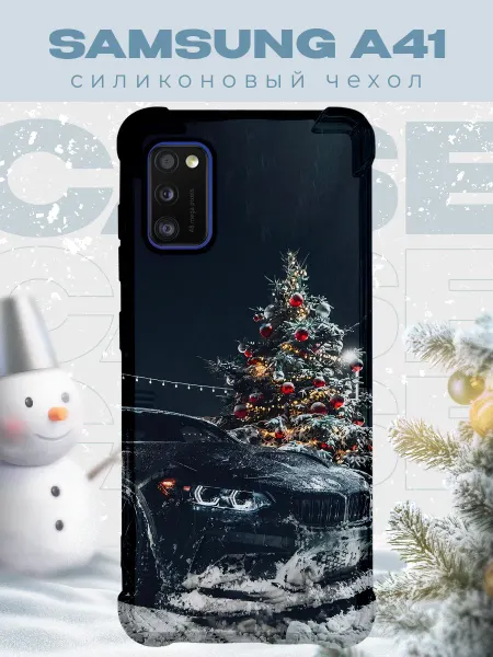 PRINTberries Новогодний чехол для телефона Samsung A41 бмв