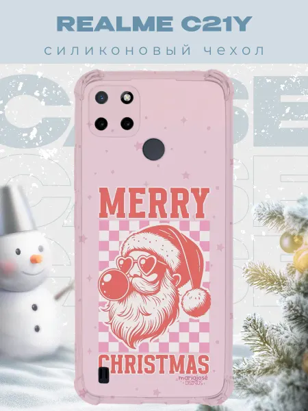 PRINTberries Новогодний чехол для телефона Realme C21y рождество