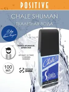 ALAIN AREGON Туалетная вода мужская CHALE SHUMAN, древесный аромат 100 мл