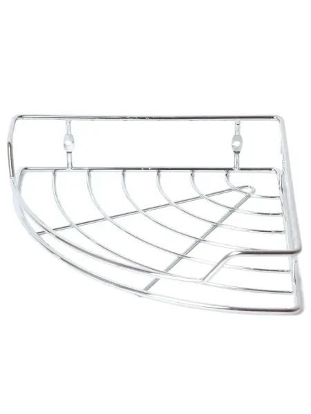 Besser Полка угловая хромированная BS 0435C (21,5х21,5х5 см)
