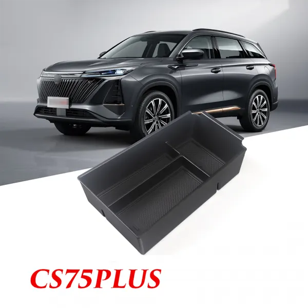 Внутренний органайзер в подлокотник MyPads для автомобиля Changan CS75 PLUS центральный ящик для хранения мелочей