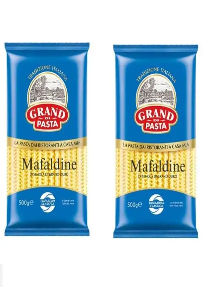 Grand di Pasta Макаронные изделия Mafaldine Мафалдине 500 г, 2 уп