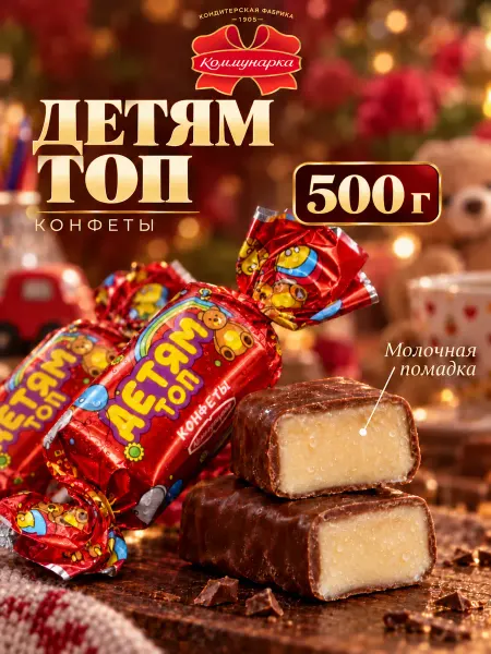 Коммунарка Конфеты шоколадные белорусские весовые Детям Топ