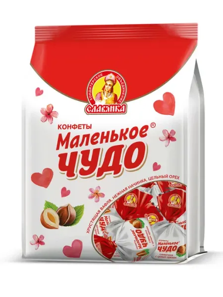 Славянка Конфеты "Маленькое чудо" сливочное, 206 гр