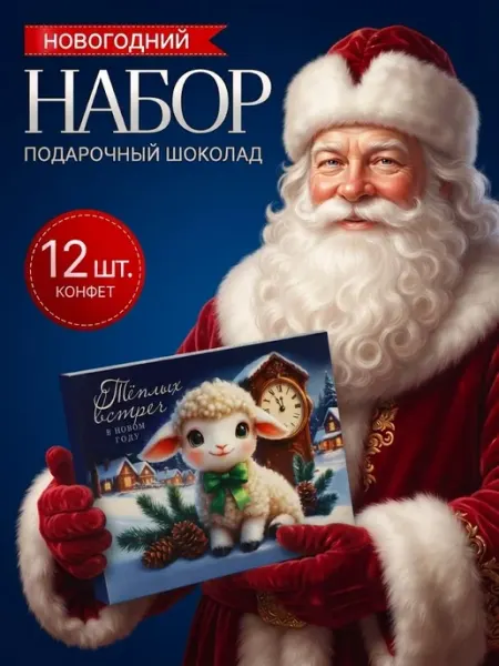 Фабрика счастья Шоколад в коробке 12 шт