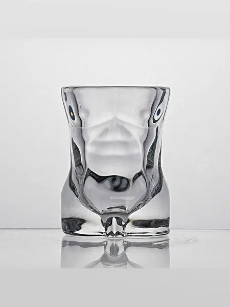 Рюмка фигурная "Форма имеет значение" для водки/виски, прозрачное стекло