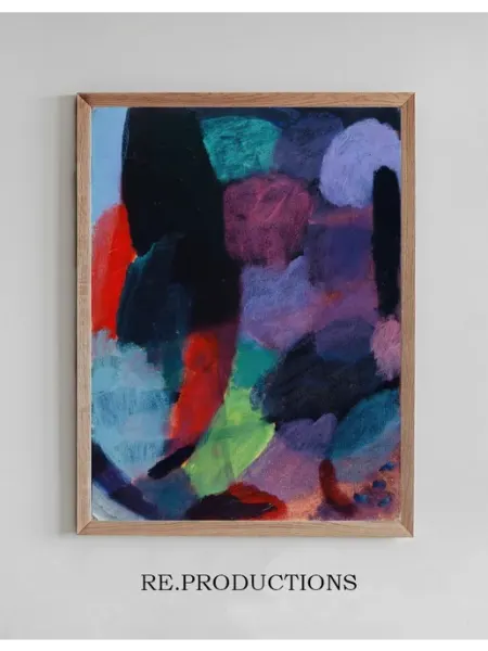 Re.productions Постер Variation,Night - Alexej von Jawlensky