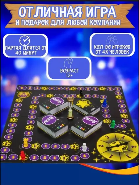 Настольная игра Alias: Party (Скажи иначе: Вечеринка), для компаний и праздников