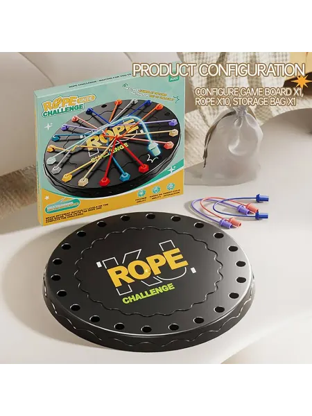 Alim_Toys Настольная игра-головоломка Rope Untie Challenge