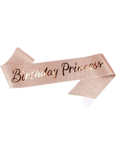 Alimada Лента на день рождения для именинницы Birthday Princess