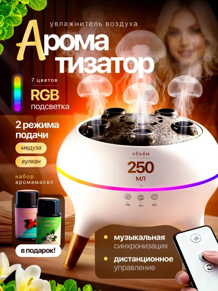 Dig All Аромадиффузор автоматический Медуза