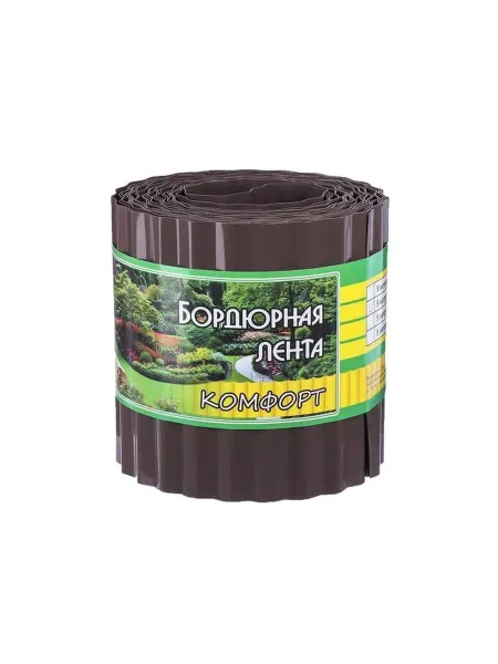 Greengo Гибкая пластиковая бордюрная лента для ландшафта