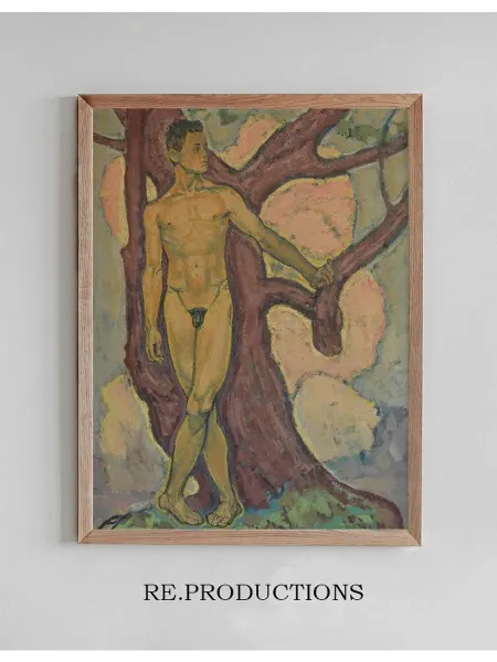 Re.productions Постер Allegorie Jüngling - Koloman Moser
