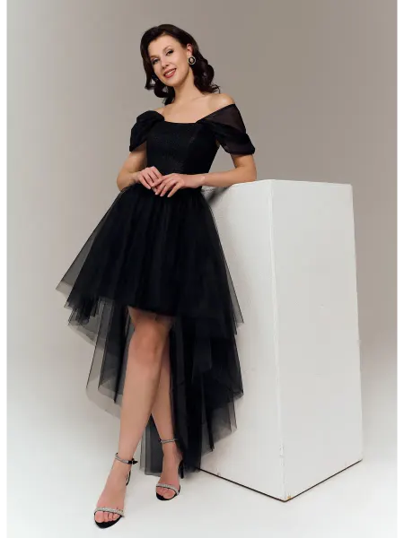 WANT THAT DRESS Вечернее платье с корсетом короткое