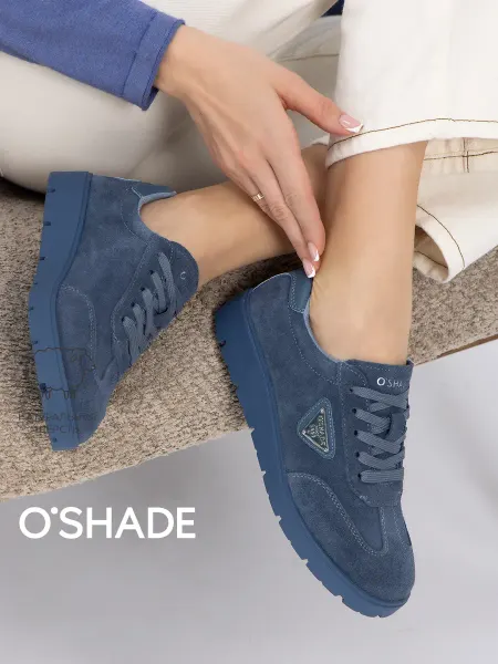 O`SHADE Кеды замшевые женские
