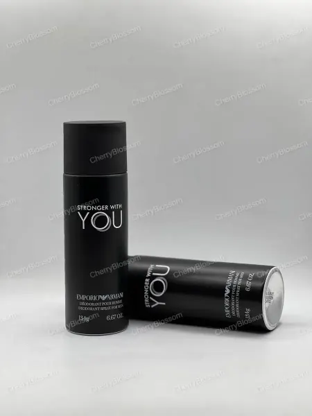 Armani Stronger With You Парфюмированный Дезодорант Эмпорио Армани Стронгер Виз Ю