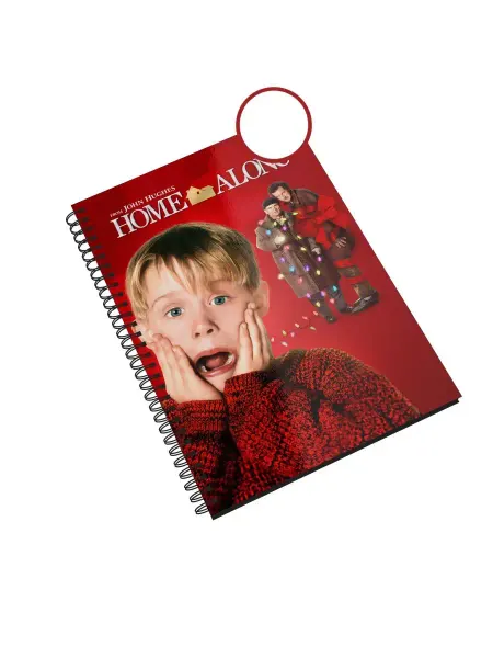 Каждому своё Cinema Блокнот без линовки А4 48л Один дома Home alone Новый год