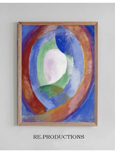 Re.productions Постер Formes circulaires, lune no. 1 - Robert Delaunay