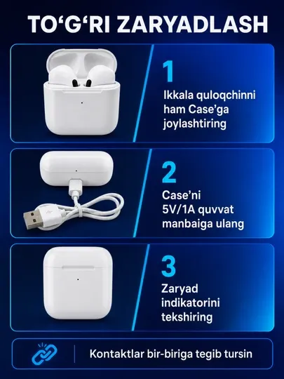 Беспроводные наушники Pro 4, Bluetooth, сенсорное управление, для iPhone и Android - Наушники