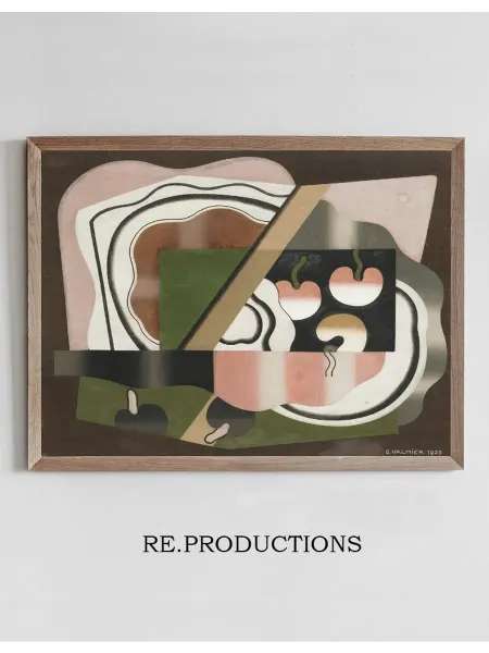 Re.productions Постер Nature Morte Aux Fruits - Georges Valmier