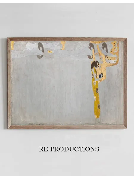 Re.productions Постер Beethovenfries, ‘Die Sehnsucht nach - Gustav Klimt