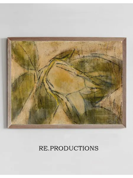 Re.productions Постер Magnolia Bud - Christian Rohlfs
