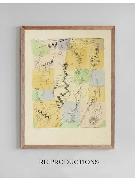 Re.productions Постер Insekten - Paul Klee