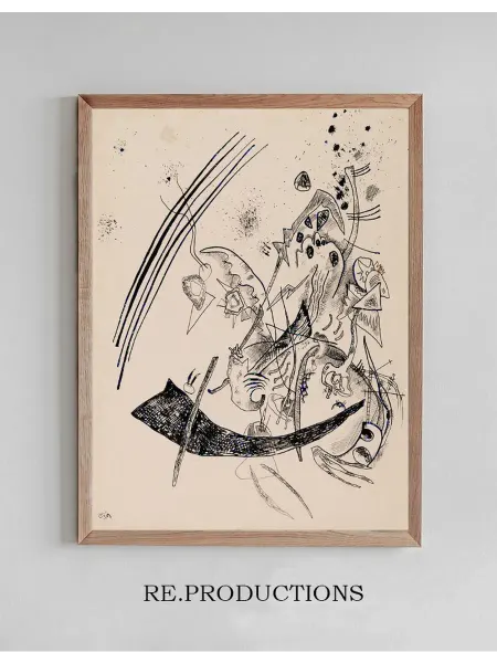Re.productions Постер Ohne Titel - Wassily Kandinsky