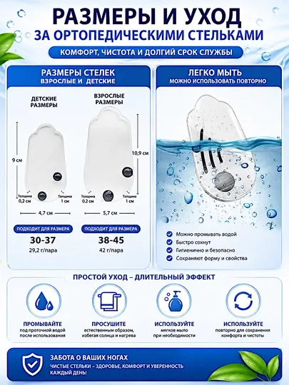 Магнитные ортопедические стельки для коррекции О/X-деформации стоп - Ортопедические стельки и полустельки, корректоры стопы