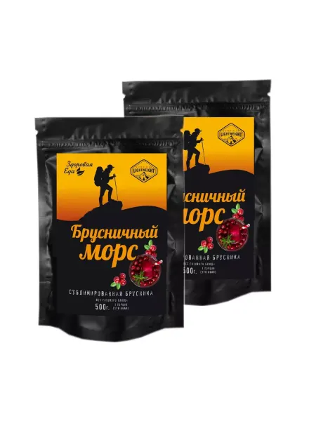 Здоровая Еда Морс брусничный (сублимат напиток) 50г х 2шт