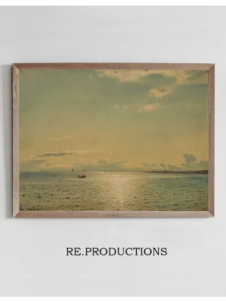 Re.productions Постер Solskinnsstemning, Hvaler - Amaldus Nielsen