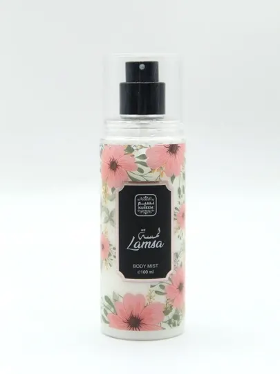 Naseem Bushra Amani Lamsa Body Mist, с фруктово-цветочным ароматом, для всех типов кожи