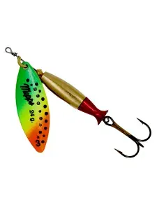 MEPPS Блесна на щуку вертушка AGLIA LONG HEAVY, 3, Gold Tiger