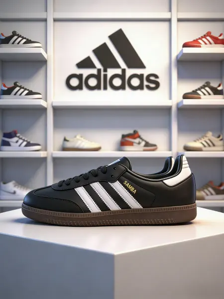 Adidas Зимние кроссовки адидас Samba утепленные