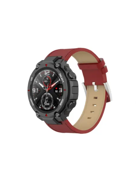 MyPads Сменный кожаный ремешок для умных смарт-часов Amazfit T-R