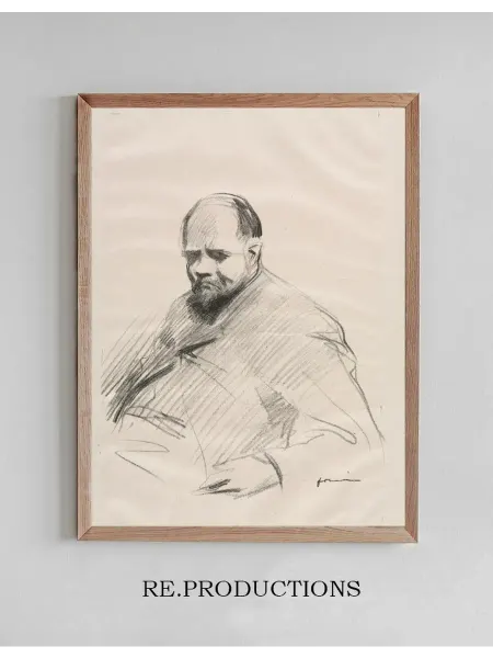 Re.productions Постер Ambroise Vollard - Jean-Louis Forain