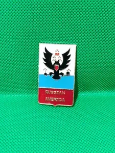 Значок " Russian America " Русская Америка.