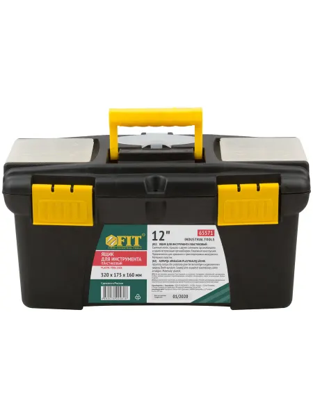 FIT Ящик для инструмента пластиковый 12" 320х175х160 мм