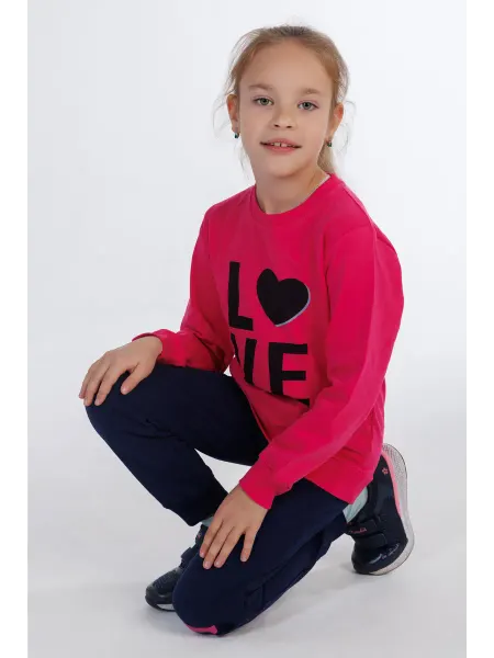 MEMO Kids Спортивный брючный костюм из хлопка в садик