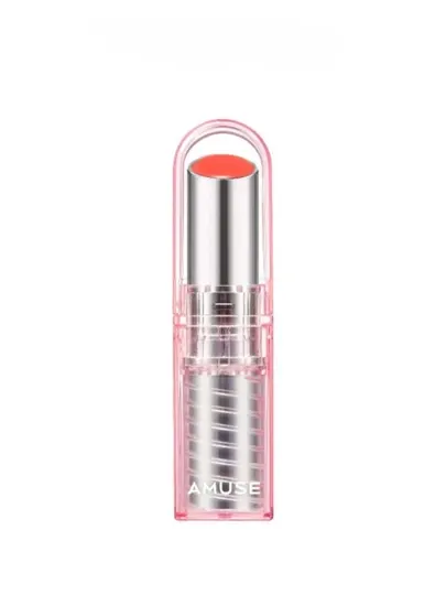 Увлажняющий оттеночный бальзам для губ AMUSE Dew Balm