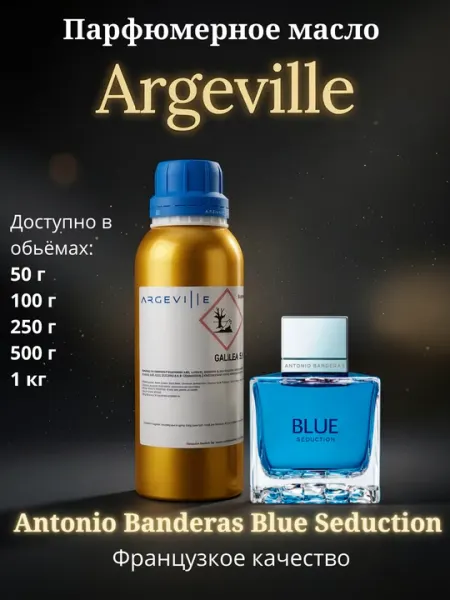 Парфюмерное масло Antonio Banderas Blue Seduction - Духи масляные