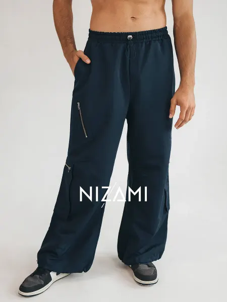 NIZAMI.brand Брюки карго широкие прямые