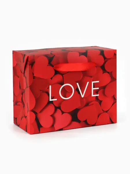 Market_Подарочные коробки Пакет—коробка, подарочная упаковка, «Love»