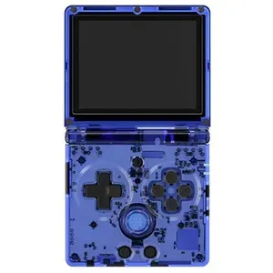 Портативная игровая приставка Anbernic RG35XXSP (цвет прозрачно-синий)