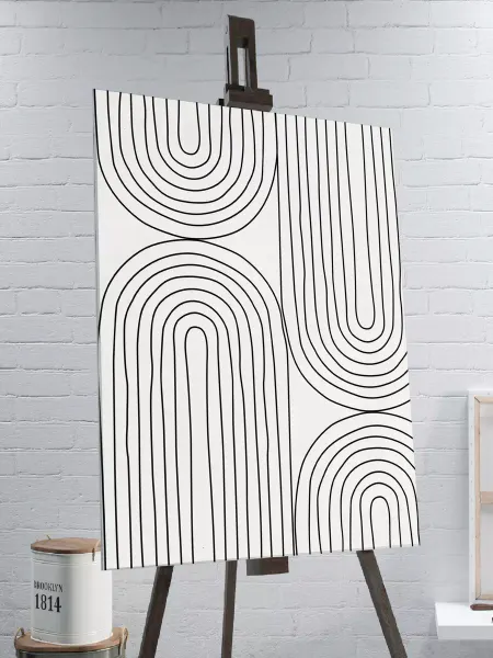 ArtPrintPro Картина на холсте Абстракция pinterest (13) 30х40 см