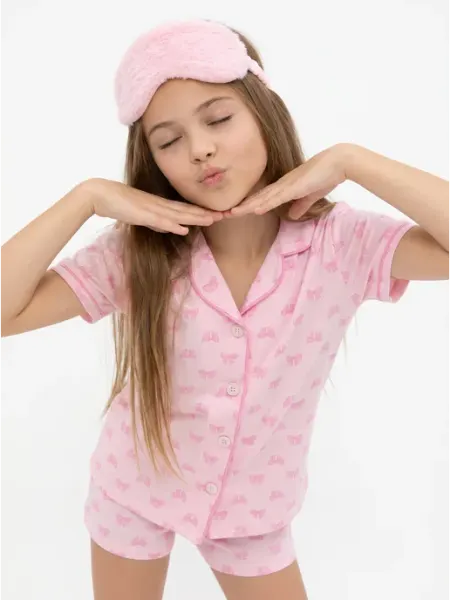 Girls and Boys Пижама детская с шортами и рубашкой